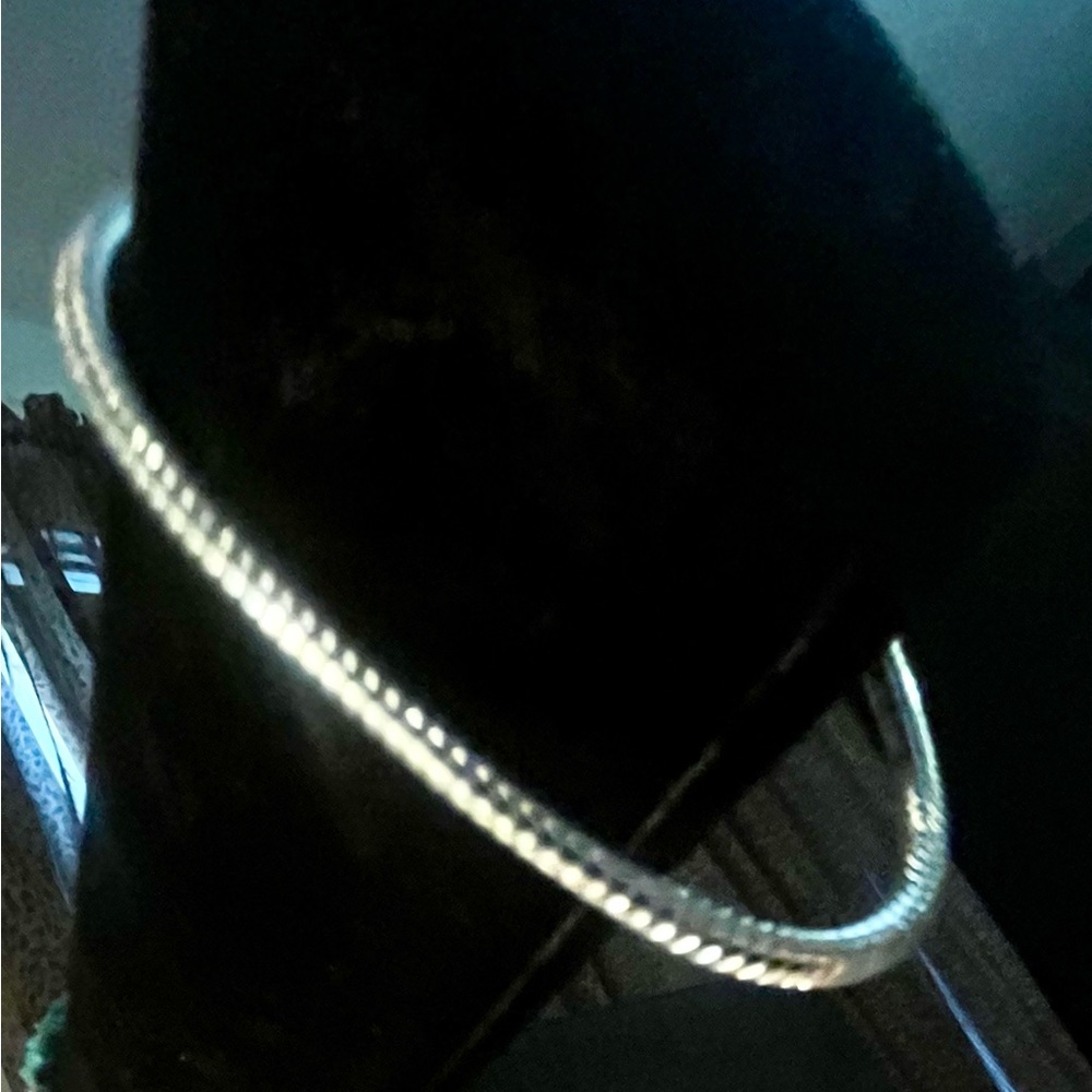 Elegant Silver Bangle Bracelet (matching necklace not included, but listed) 925
